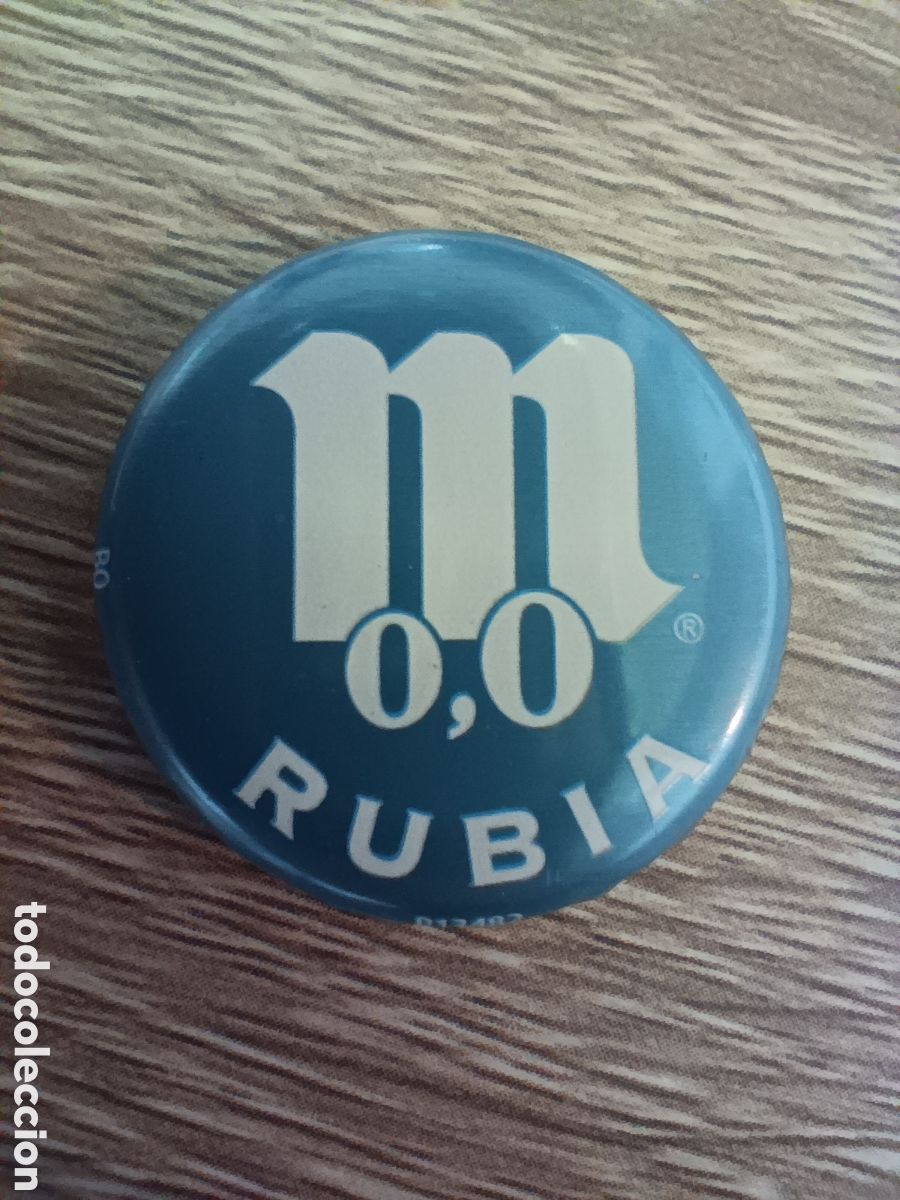 Coleccionismo de cervezas: CHAPA TAPON CORONA CERVEZA MAHOU 0,0 RUBIA (ESPA&Ntilde;A)