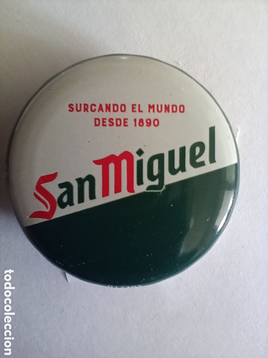 Coleccionismo de cervezas: CHAPA TAPON CORONA CERVEZA SAN MIGUEL (ESPA&Ntilde;A)