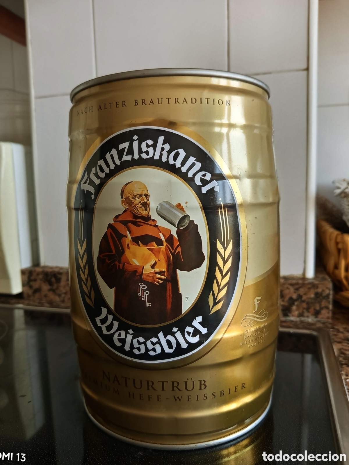 Coleccionismo de cervezas: Lata cerveza Franziskaner