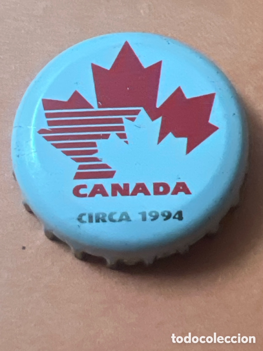 Coleccionismo de cervezas: T4/X120/C2. CHAPA CERVEZA - Canada Circa 1994 - CANAD&Aacute;