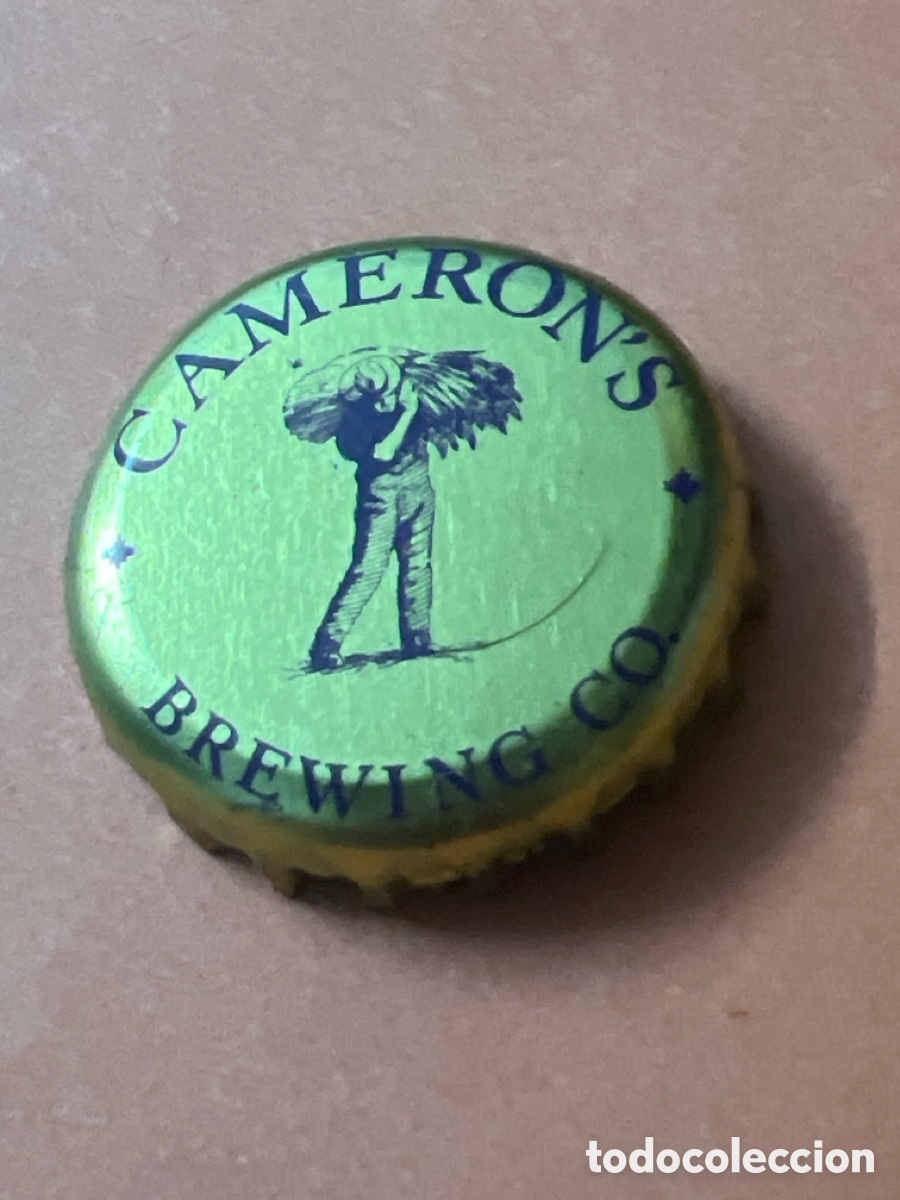 Coleccionismo de cervezas: T4/X120/D6. CHAPA CERVEZA - Cameron's Brewing Co. - Canad&aacute;