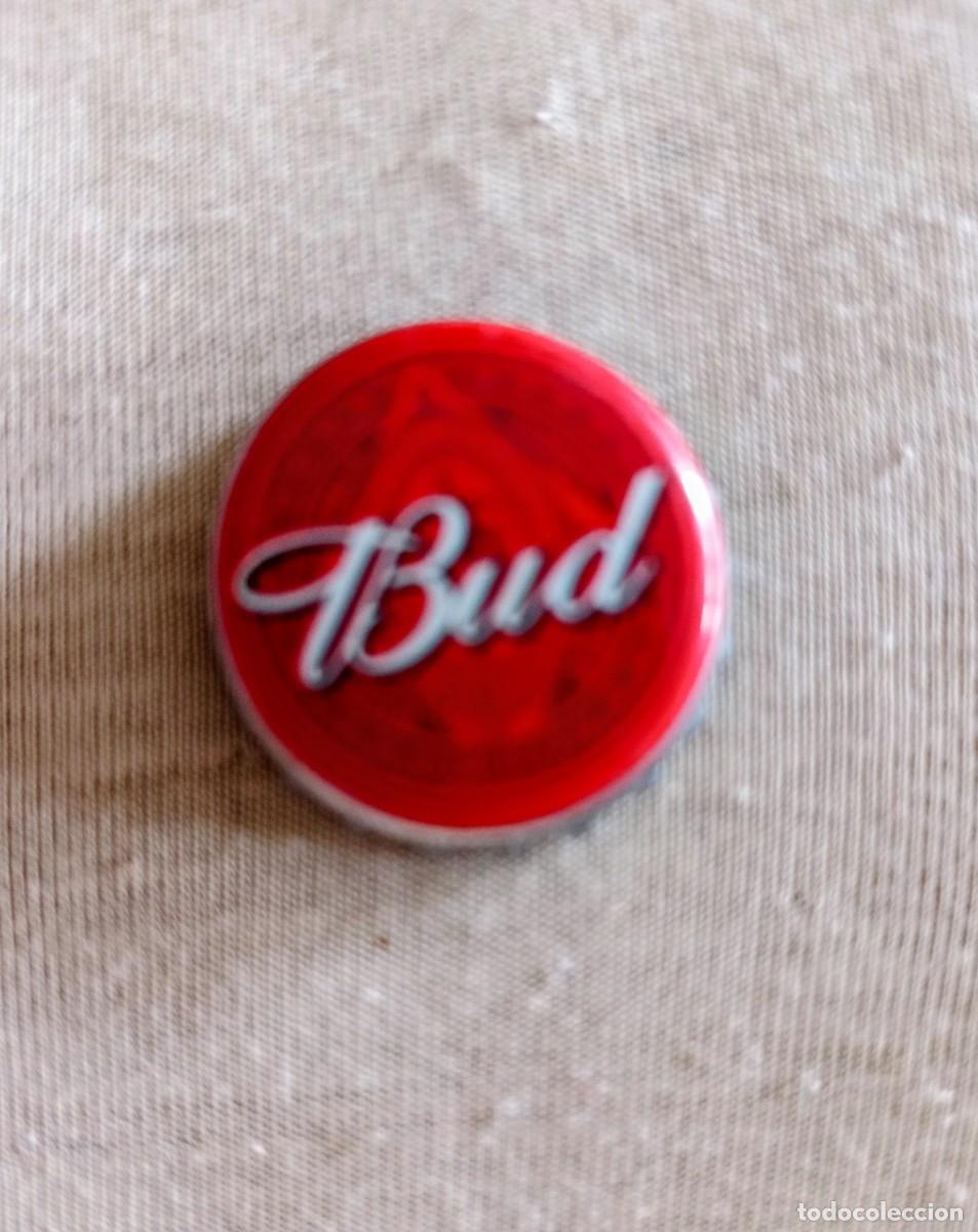 Coleccionismo de cervezas: Chapa corona de cerveza Bud
