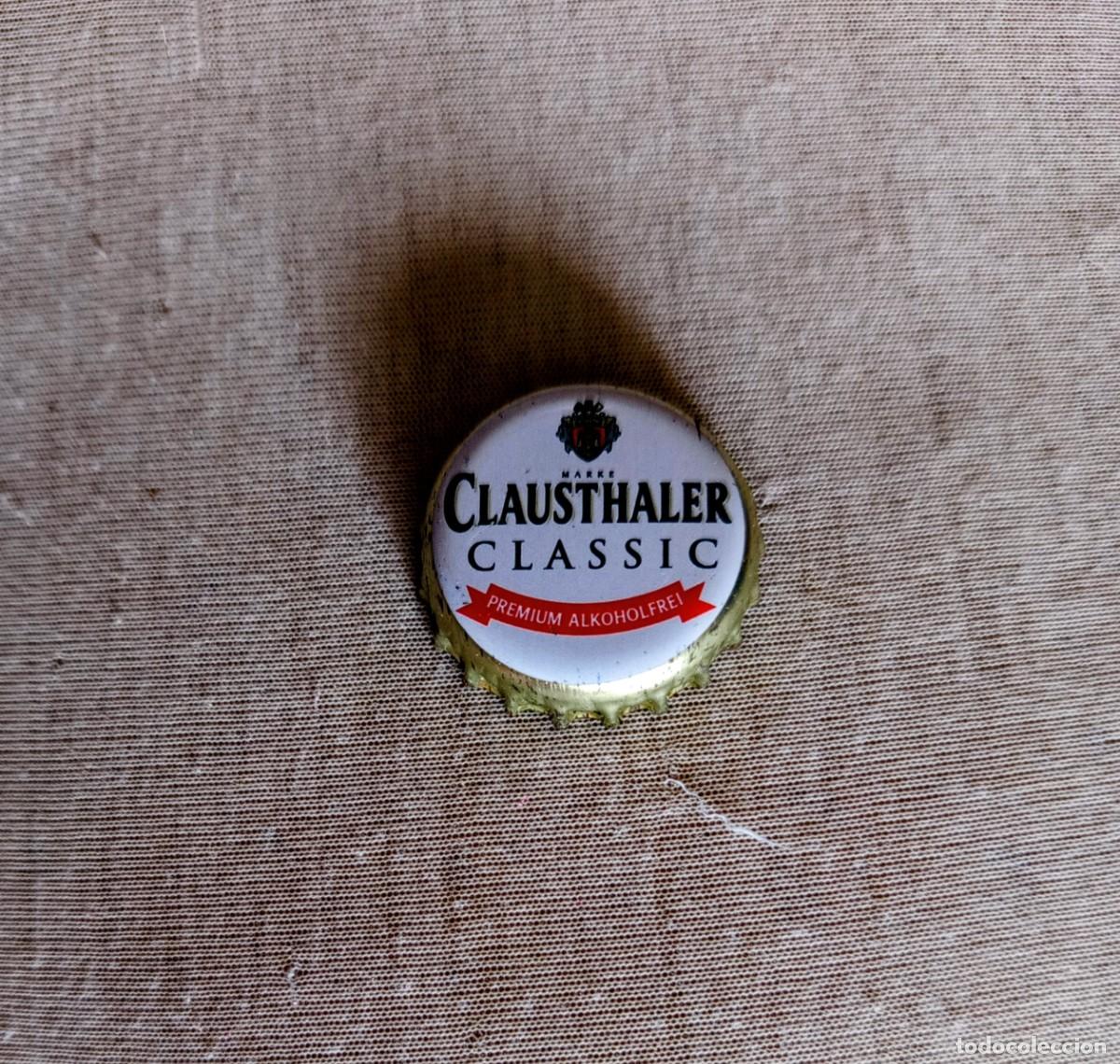 Coleccionismo de cervezas: Chapa corona de cerveza Clausthaler classic