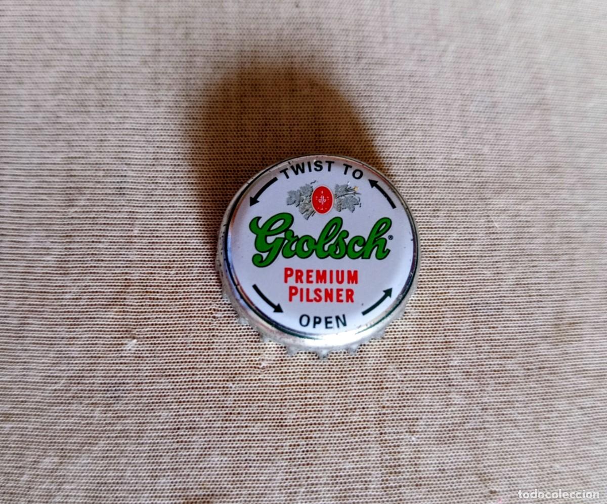 Coleccionismo de cervezas: Chapa corona de cerveza Grolsch