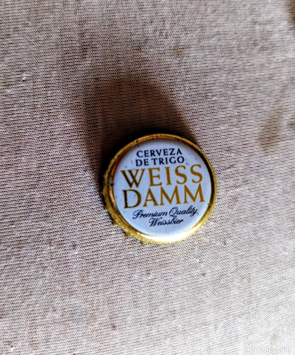 Coleccionismo de cervezas: Chapa corona de cerveza Weiss Damm