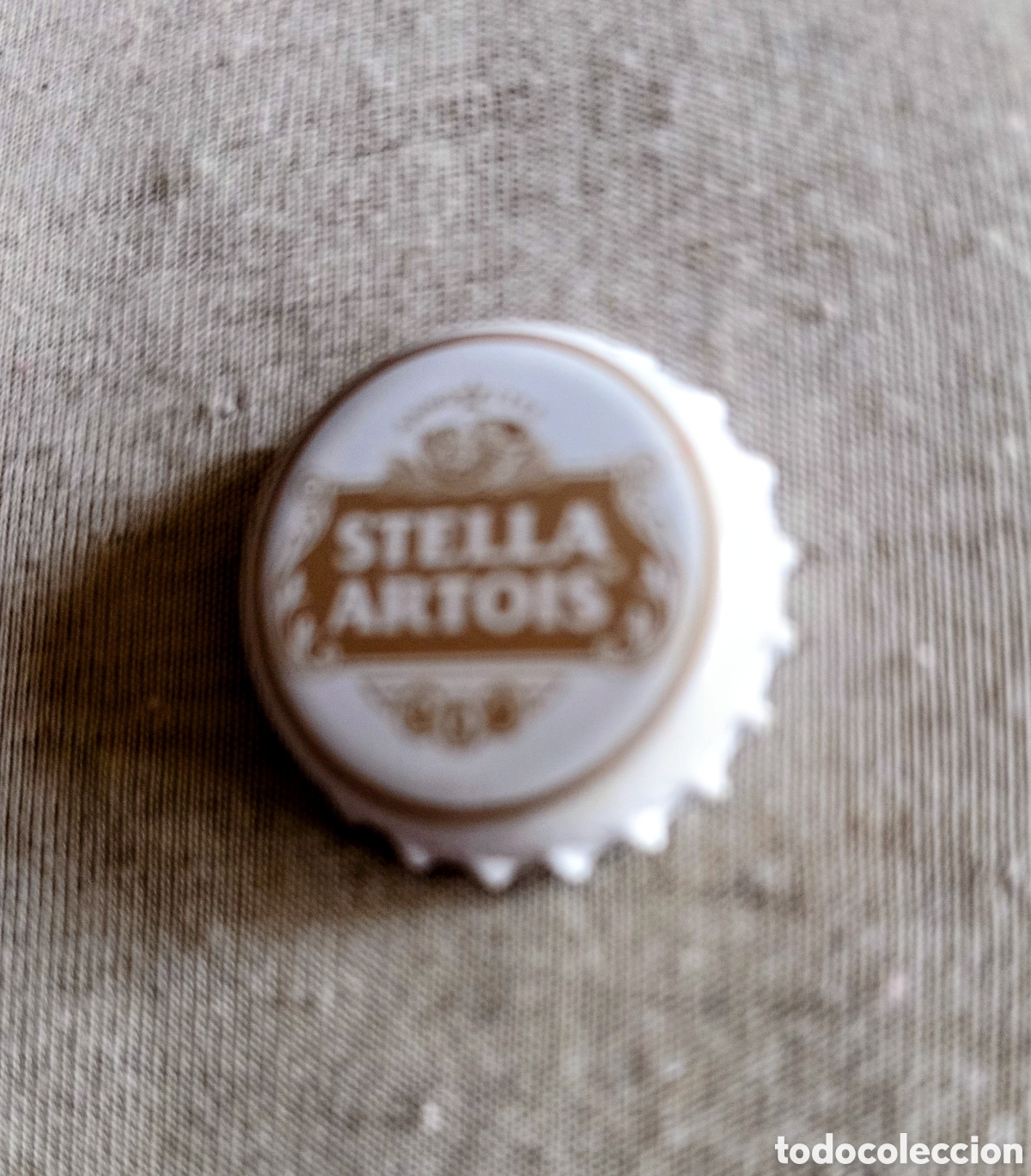 Coleccionismo de cervezas: Chapa corona cerveza Stella Artois