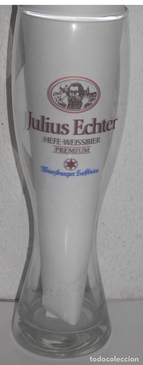 Coleccionismo de cervezas: VASO DE LA CERVEZA JULIUS ECHTER