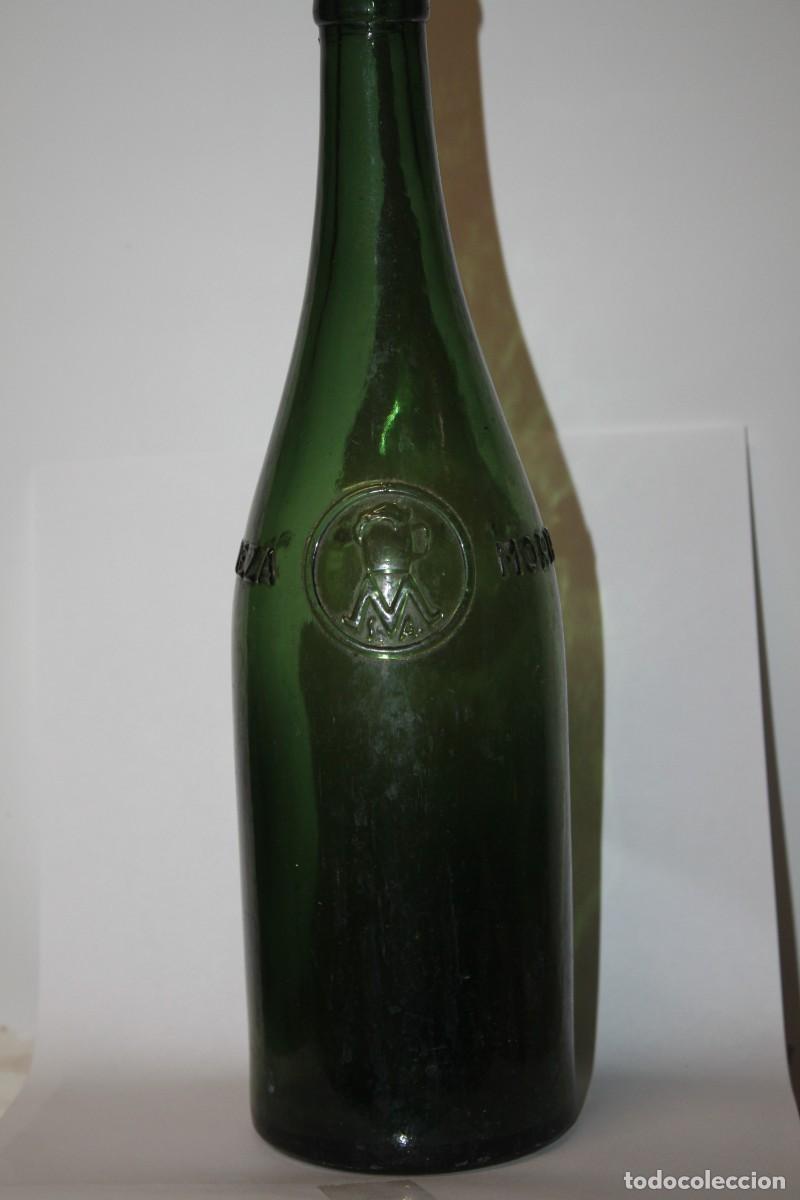 Coleccionismo de cervezas: ANTIGUA BOTELLA CERVEZA MORIT LITRO