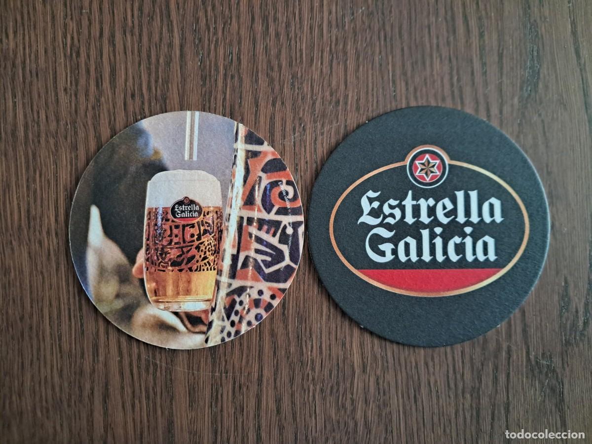 Coleccionismo de cervezas: posavasos de cerveza, Estrella Galicia.