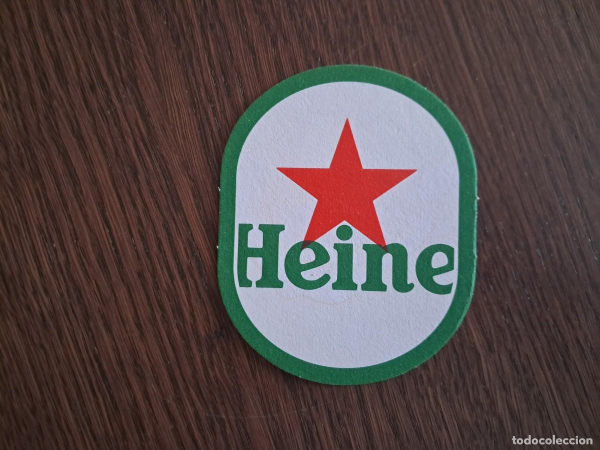 Coleccionismo de cervezas: posavasos de cerveza, heineken.
