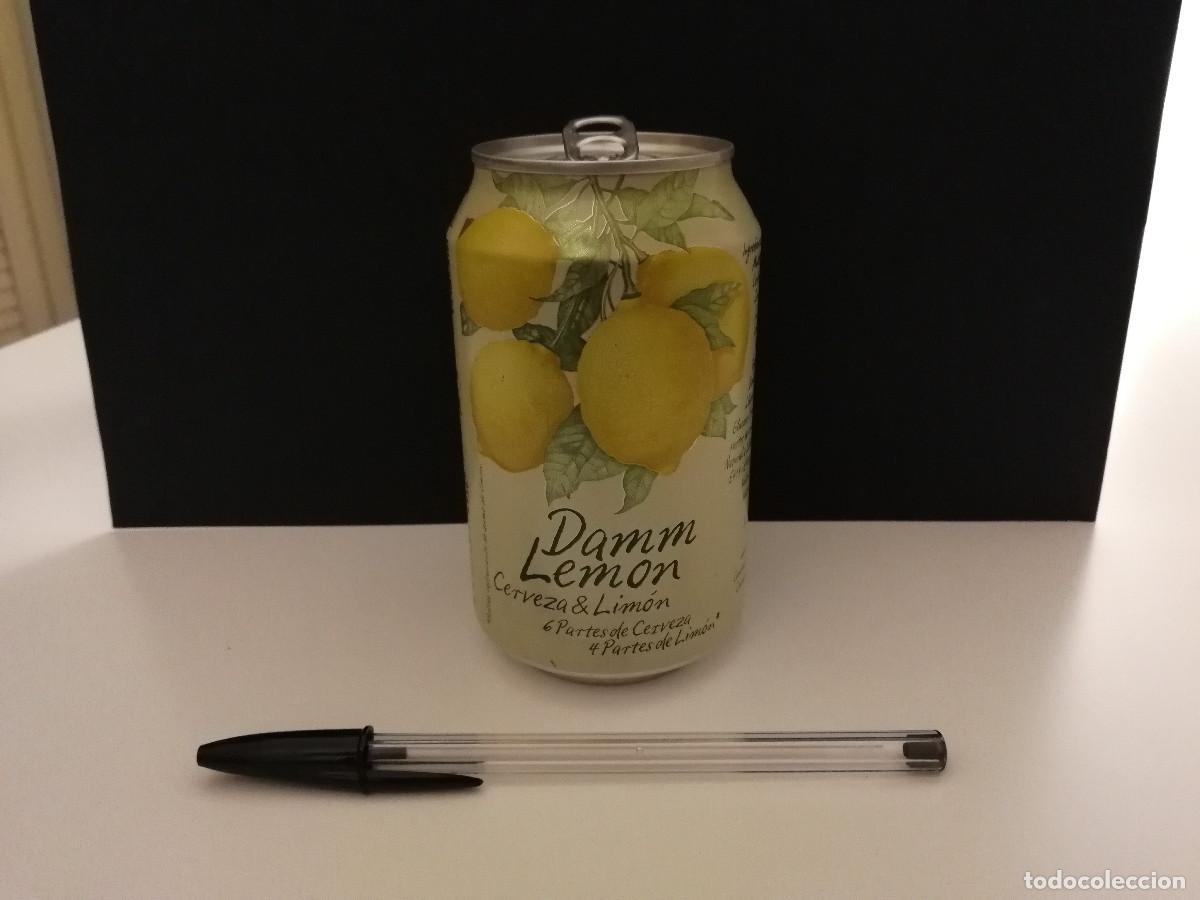 Coleccionismo de cervezas: LATA VACIA - DAMM LEMON - CERVEZA