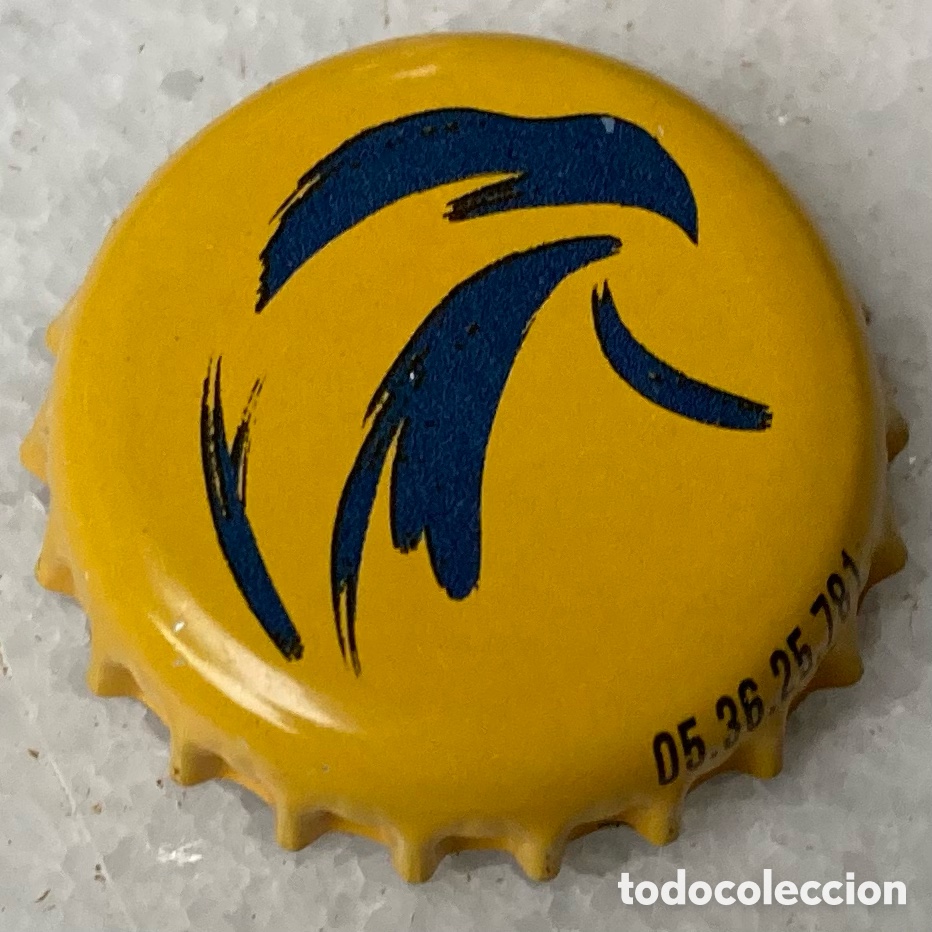 Coleccionismo de cervezas: TAP&Oacute;N CORONA BIRRA BEER BOTTLE CAP CHAPA CERVEZA EL AGUILA (2).FAB.CHAPA.CP.---LOTE N.3943--CARMANJO