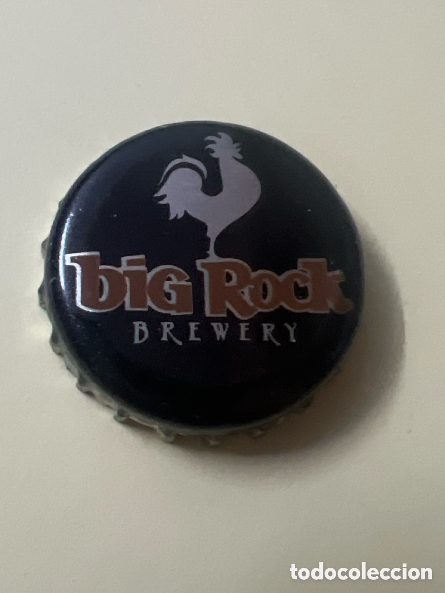 Coleccionismo de cervezas: T4/X120/H4. CHAPA CERVEZA - Big Rock Brewery - CANAD&Aacute;