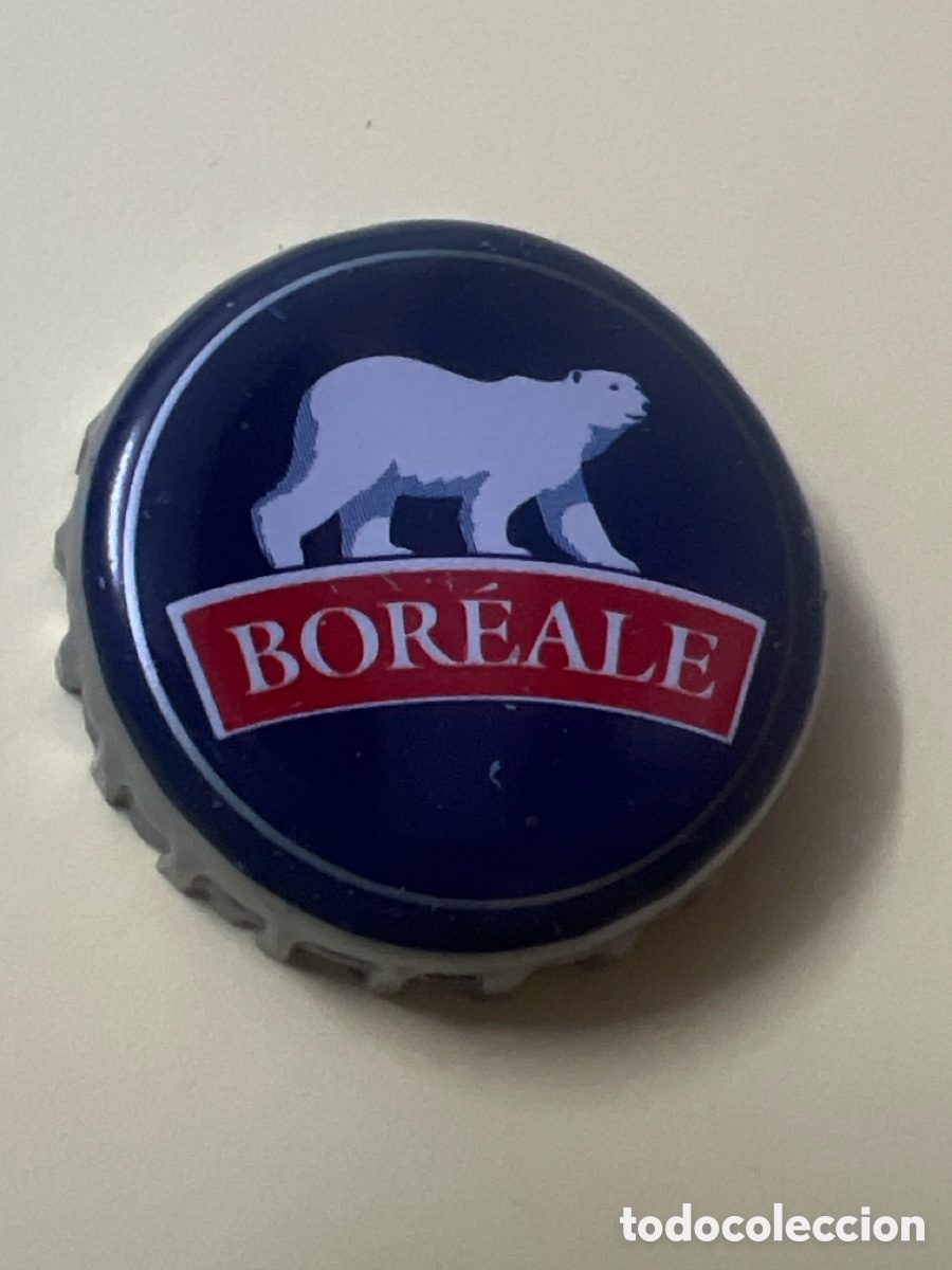 Coleccionismo de cervezas: T4/X120/J6. CHAPA CERVEZA - Bor&eacute;ale - CANAD&Aacute;