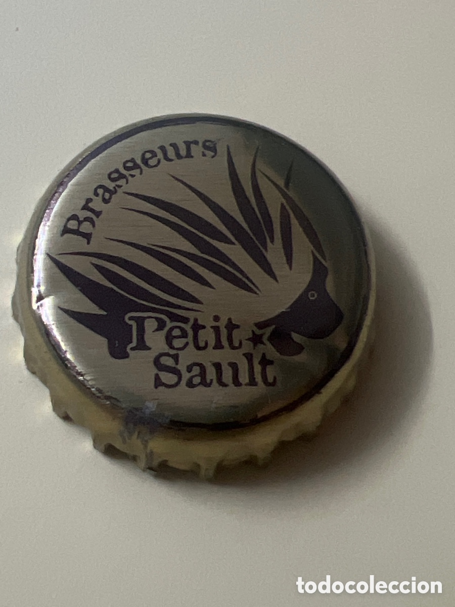 Coleccionismo de cervezas: T4/X120/K3. CHAPA CERVEZA - Brasseurs Petit Sault - CANAD&Aacute;