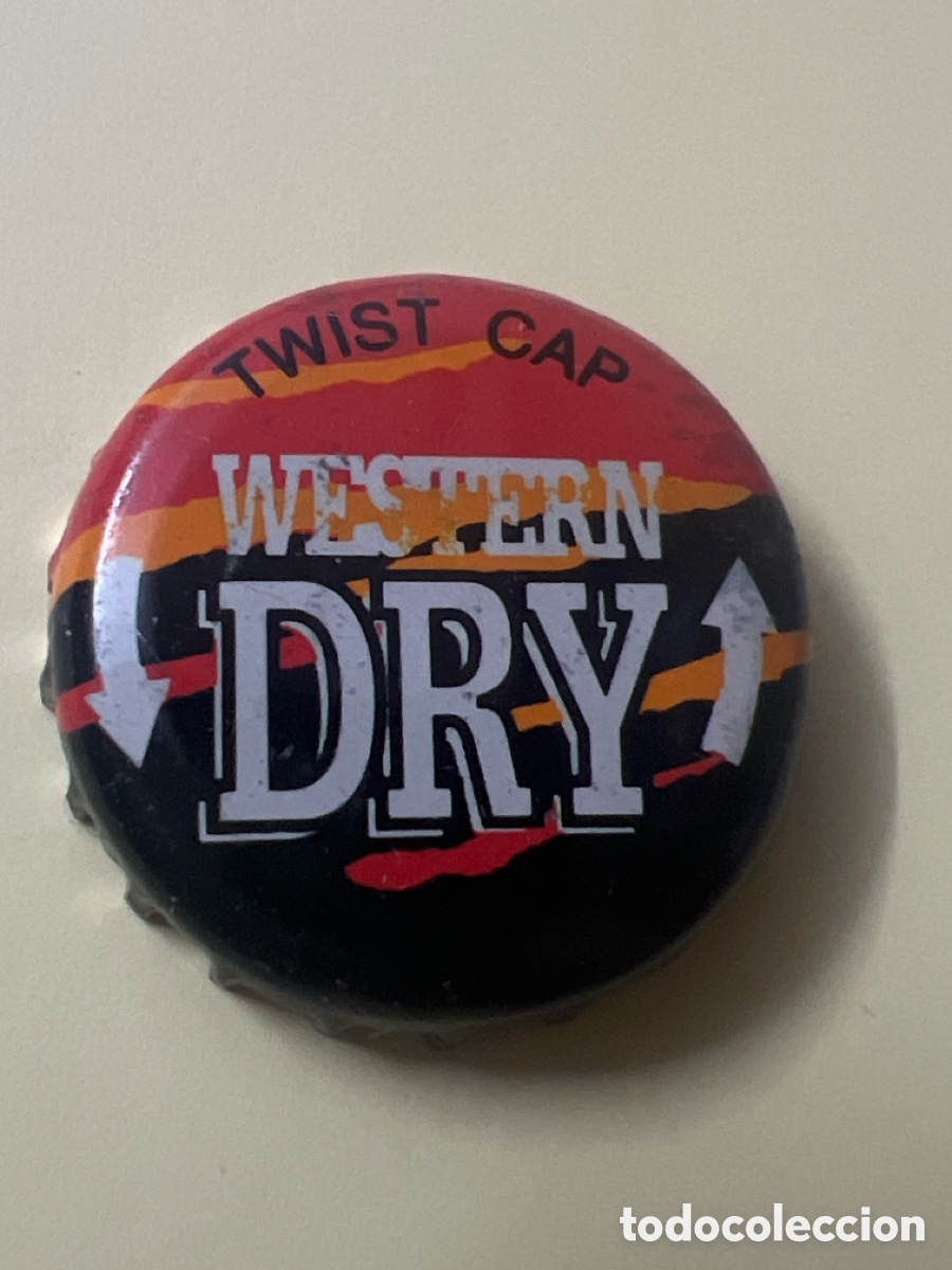 Coleccionismo de cervezas: T4/X120/N4. CHAPA CERVEZA - Western Dry Twist Cap - CANAD&Aacute;