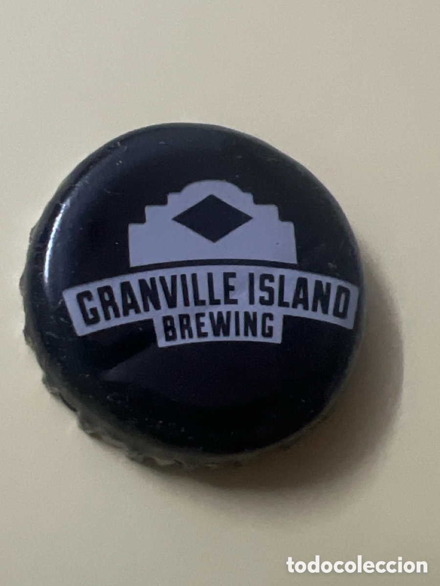 Coleccionismo de cervezas: T4/X120/N5. CHAPA CERVEZA - Granville Island Brewing - CANAD&Aacute;