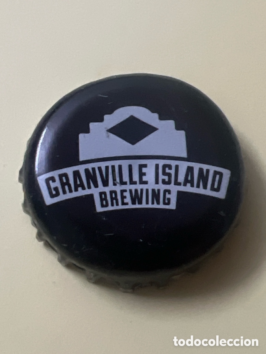 Coleccionismo de cervezas: T4/X120/N6. CHAPA CERVEZA - Granville Island Brewing - CANAD&Aacute;