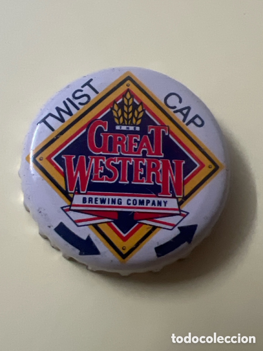 Coleccionismo de cervezas: T4/X120/O1. CHAPA CERVEZA - Great Western Brewing Company Twist Cap - CANAD&Aacute;