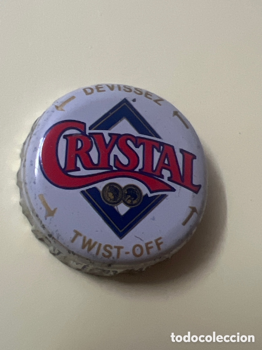 Coleccionismo de cervezas: T4/X120/P1. CHAPA CERVEZA - Crystal twist off d&eacute;vissez - CANAD&Aacute;