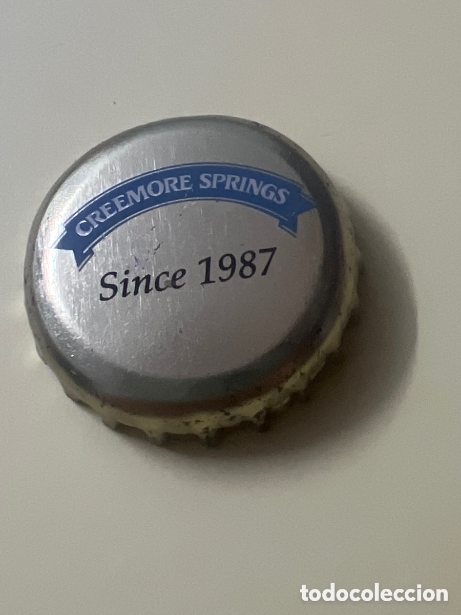 Coleccionismo de cervezas: T4/X120/P6. CHAPA CERVEZA - Creemore Springs since 1987 - CANAD&Aacute;