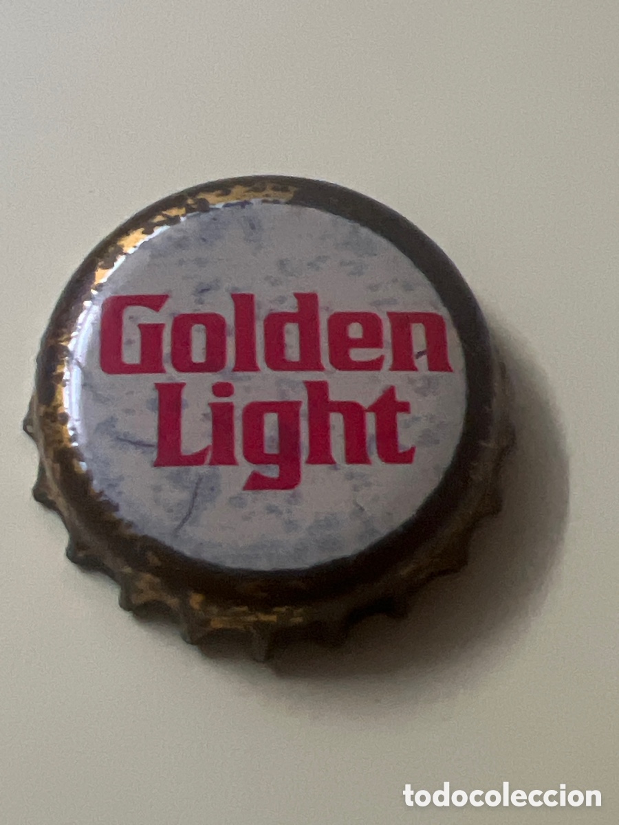 Coleccionismo de cervezas: T4/X120/Q3. CHAPA CERVEZA - Golden Light - CANAD&Aacute;