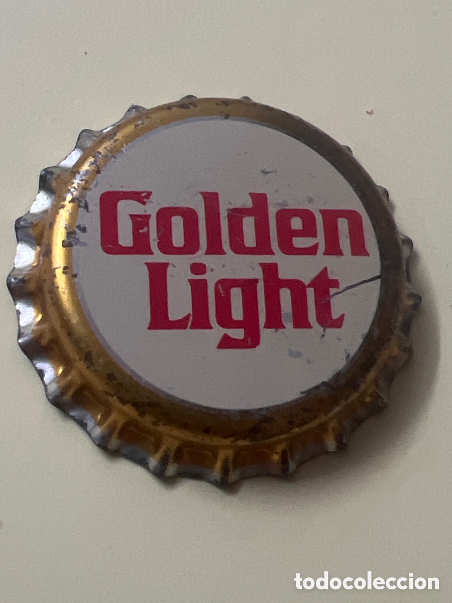 Coleccionismo de cervezas: T4/X120/Q4. CHAPA CERVEZA - SIN ABRIR - Golden Light - CANAD&Aacute;