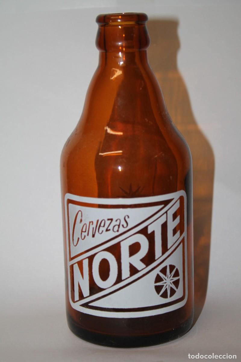 Coleccionismo de cervezas: ANTIGUA BOTELLA CERVEZAS NORTE 33 CL.