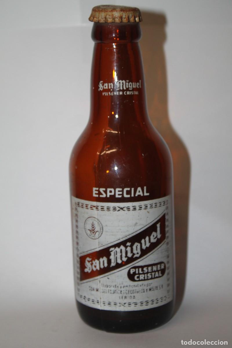 Coleccionismo de cervezas: BOTELLA CERVEZA SAN MIGUEL 20 CL. - LERIDA