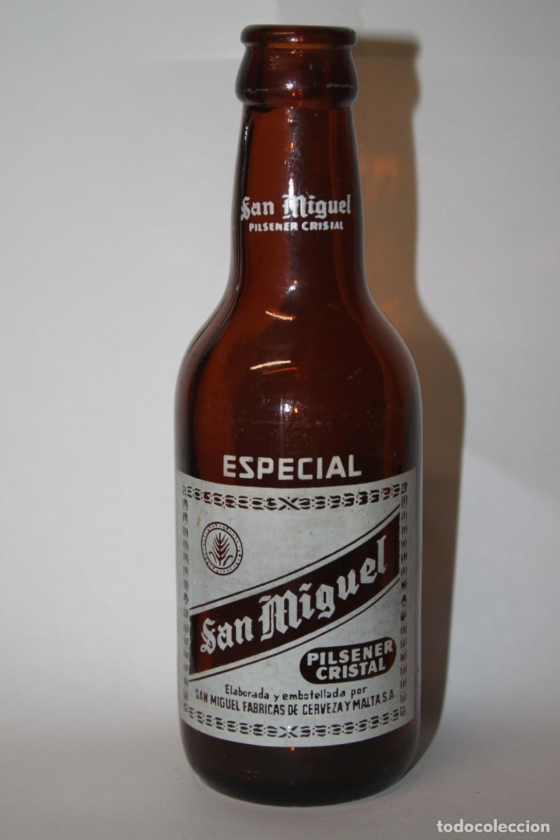 Coleccionismo de cervezas: BOTELLA CERVEZA SAN MIGUEL 20 CL. - SIN LEYENDA DE CIUDAD