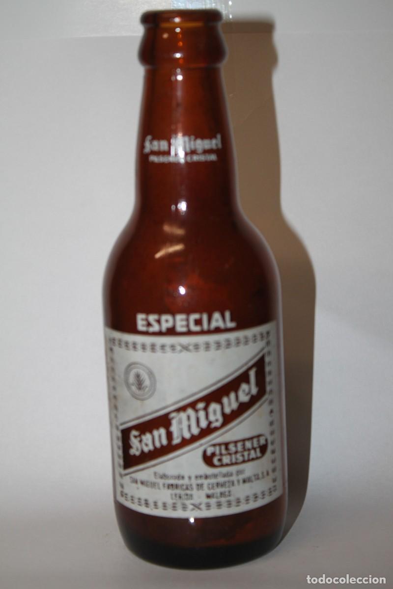 Coleccionismo de cervezas: BOTELLA CERVEZA SAN MIGUEL 20 CL. - LERIDA MALAGA