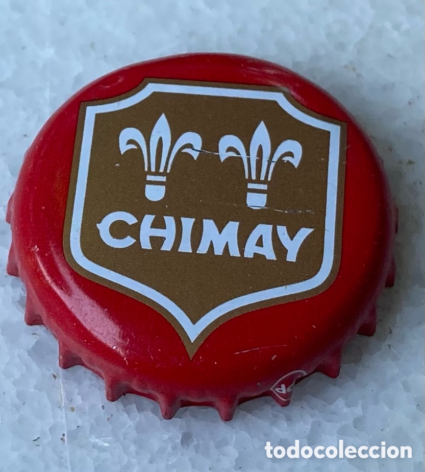 Coleccionismo de cervezas: TAP&Oacute;N CORONA BIERE CHAPA BIRRA CERVEZA BOTTLE CAP BEER CHIMAY (3).B&Eacute;LGICA.--LOTE N. 3426--CARMANJO
