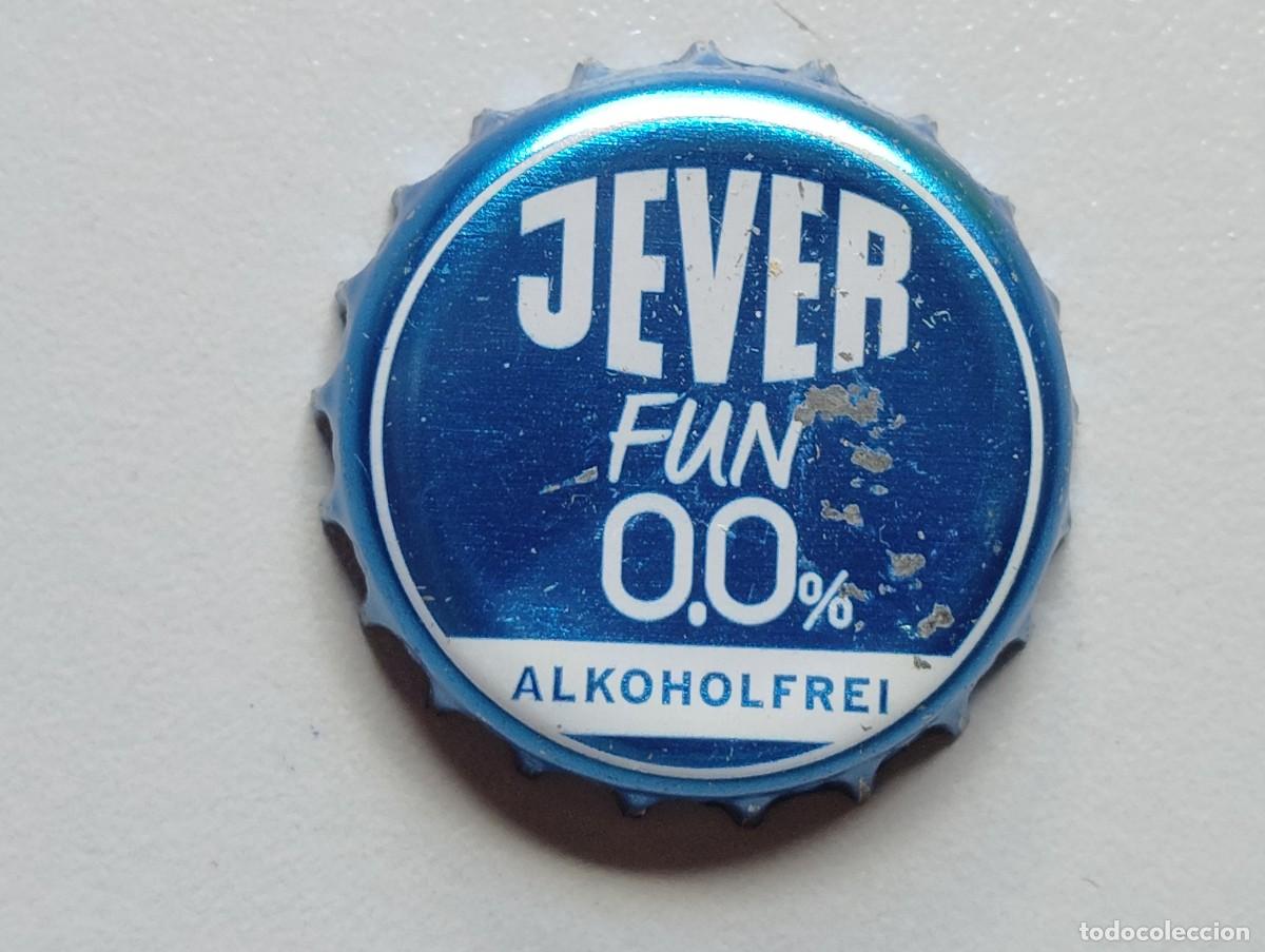 Coleccionismo de cervezas: TAPON CORONA CERVEZA ALEMANIA JEVER FUN 0,0. USADO