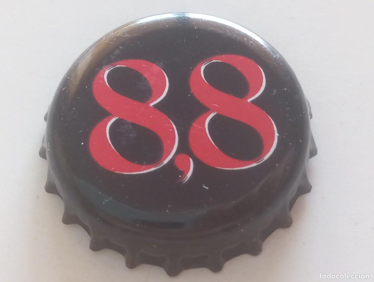 Coleccionismo de cervezas: Chapa tap&oacute;n corona de la cerveza francesa 8,8 BRASSERIE LICORNE