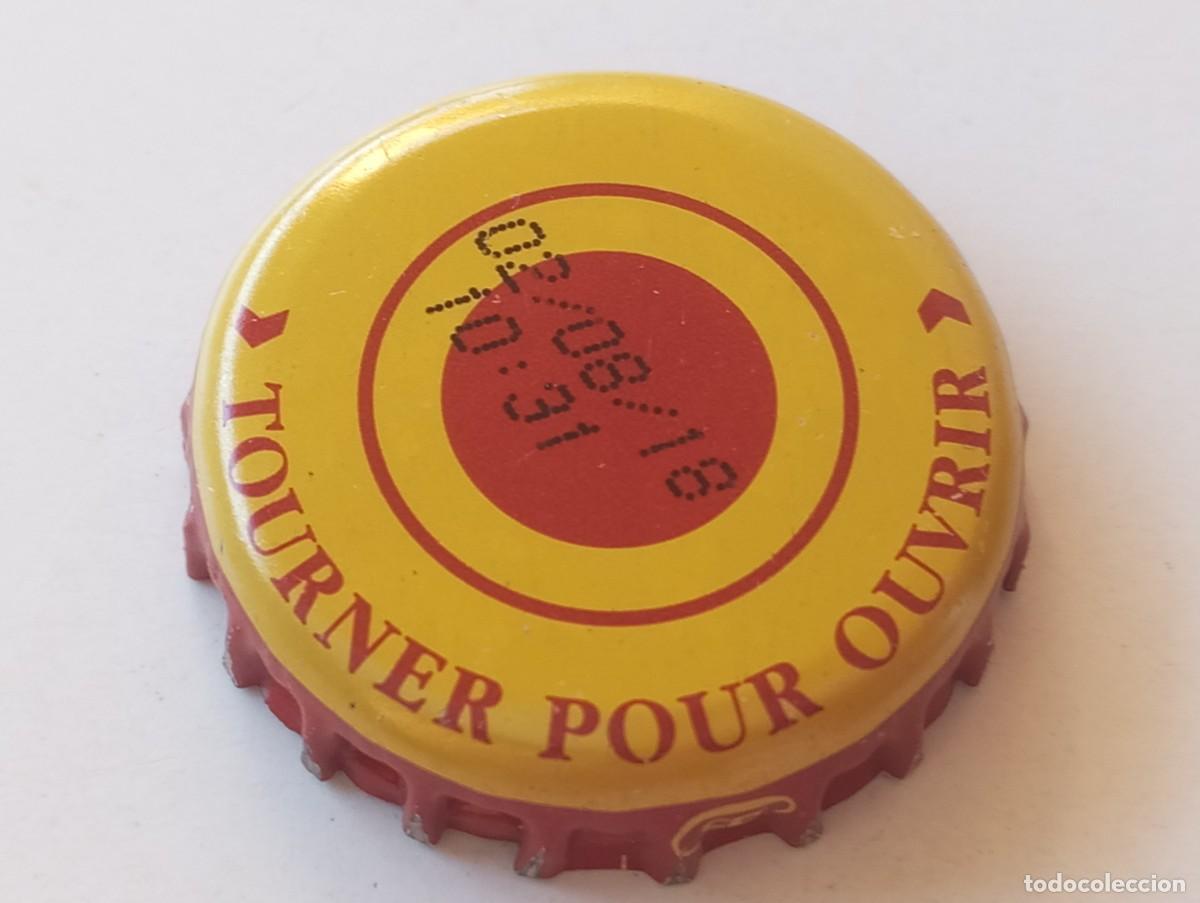 Coleccionismo de cervezas: Chapa tap&oacute;n corona de la cerveza francesa SHILBRAU (TOURNER POUR OUVRIR)