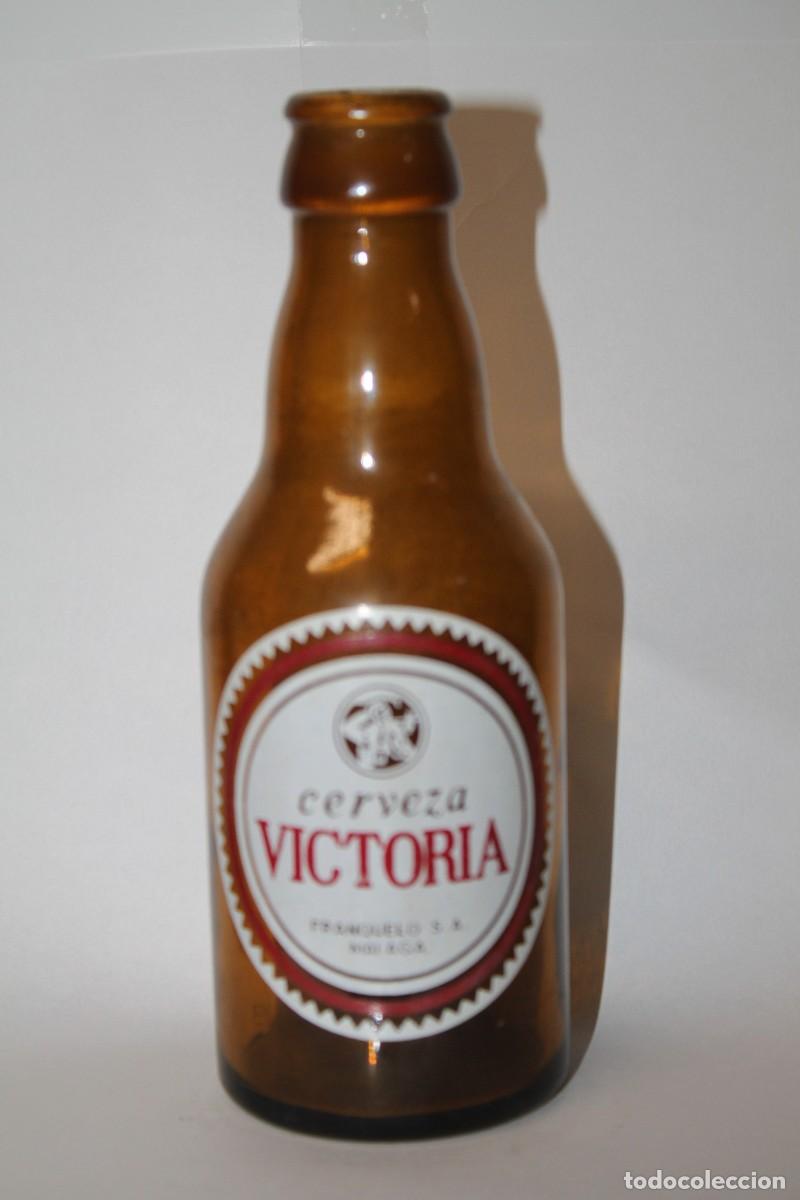 Coleccionismo de cervezas: ANTIGUO BOTELLINCERVEZAS VICTORIA 20 CL SIN COLLARIN