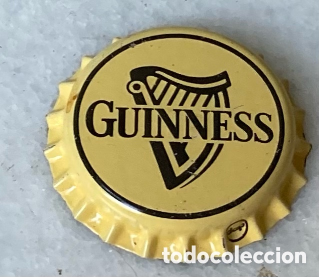 Coleccionismo de cervezas: TAP&Oacute;N CORONA BIERE CHAPA CAPSULE CERVEZA BOTTLE CAP BEER GUINNESS. IRLANDA--LOTE N. 1711--CARMANJO