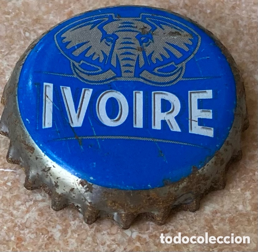 Coleccionismo de cervezas: TAP&Oacute;N CORONA BIERE CHAPA CAPSULE CERVEZA BOTTLE CAP BEER IVOIRE.C&Ocirc;TE D'IVOIRE--LOTE N.2283--CARMANJO