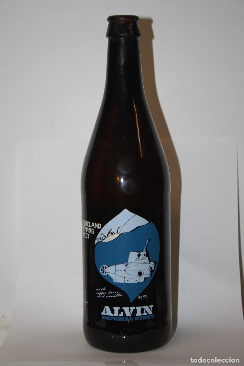 Coleccionismo de cervezas: BOTELLA CERVEZA ARTESANAL ALVIN 66 CL