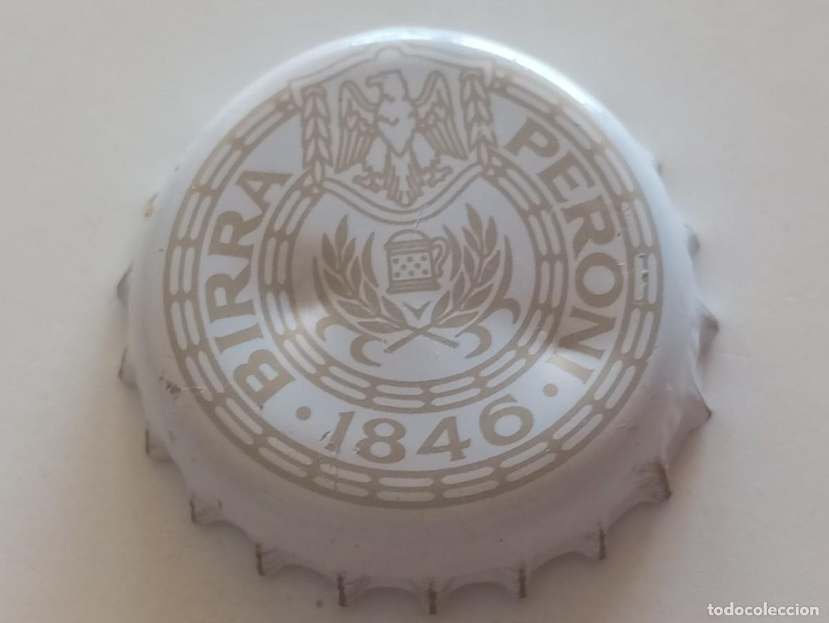 Coleccionismo de cervezas: Chapa tap&oacute;n corona de la cerveza italiana BIRRA PERONI - 1846