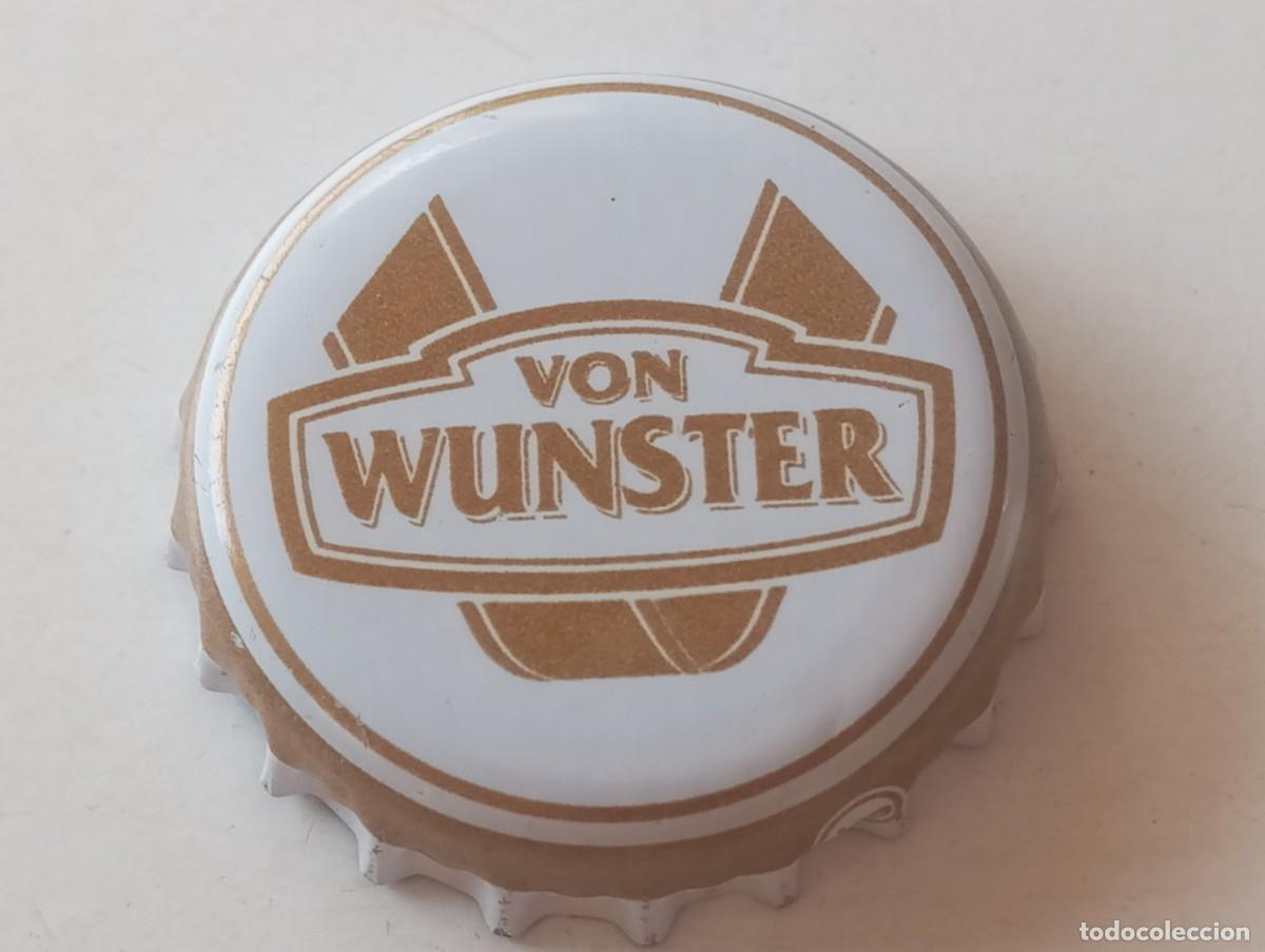 Coleccionismo de cervezas: Chapa tap&oacute;n corona de la cerveza italiana VON WUNSTER