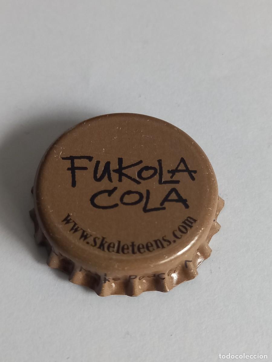 Coleccionismo de cervezas: CHAPA FUKOLA DE ESTADOS UNIDOS
