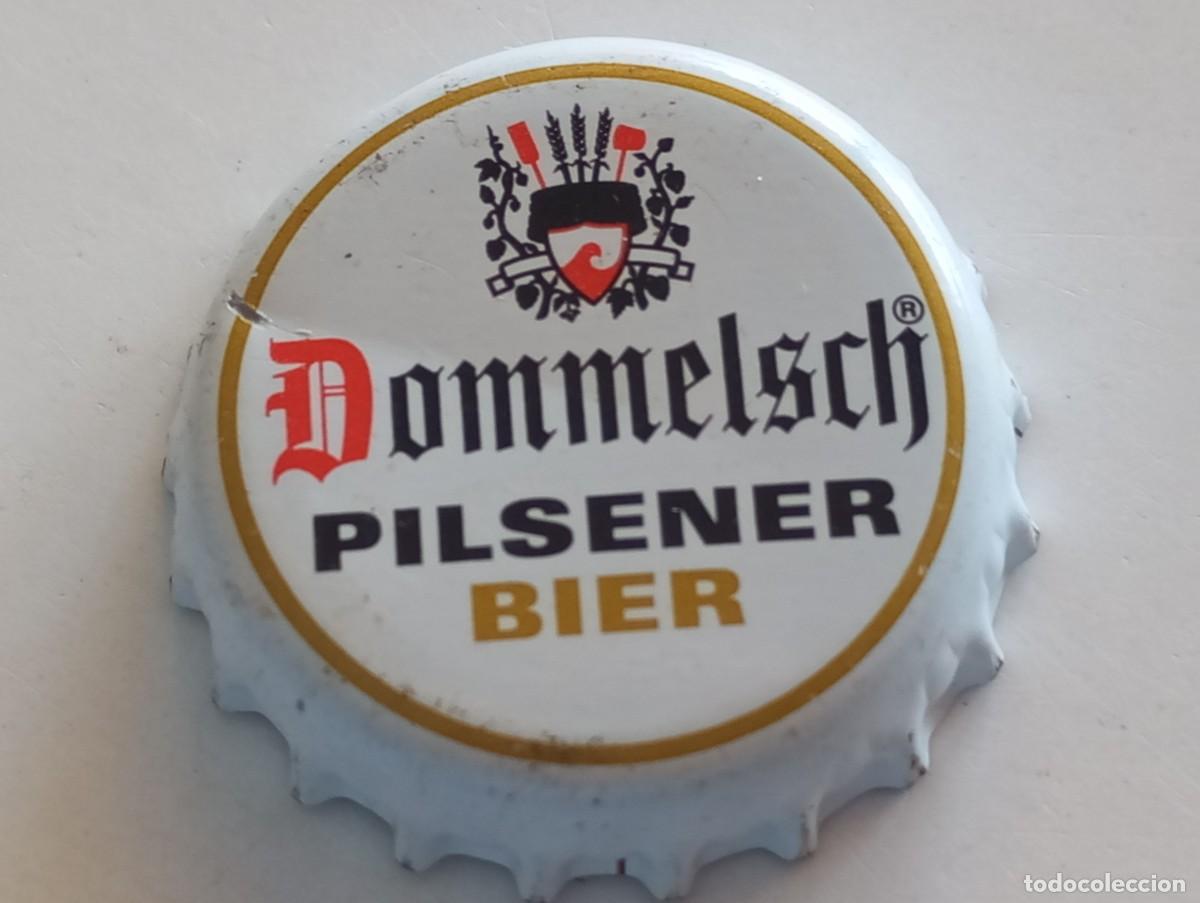 Coleccionismo de cervezas: Chapa tap&oacute;n corona de la cerveza de Pa&iacute;ses Bajos DOMMELSCH PILSENER BIER