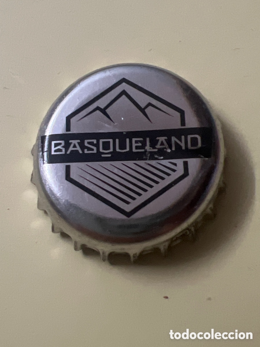 Coleccionismo de cervezas: T4/X118/J5. TAPON CORONA CAPSULA CHAPA CERVEZA BASQUELAND (ESPA&Ntilde;A) PAIS VASCO
