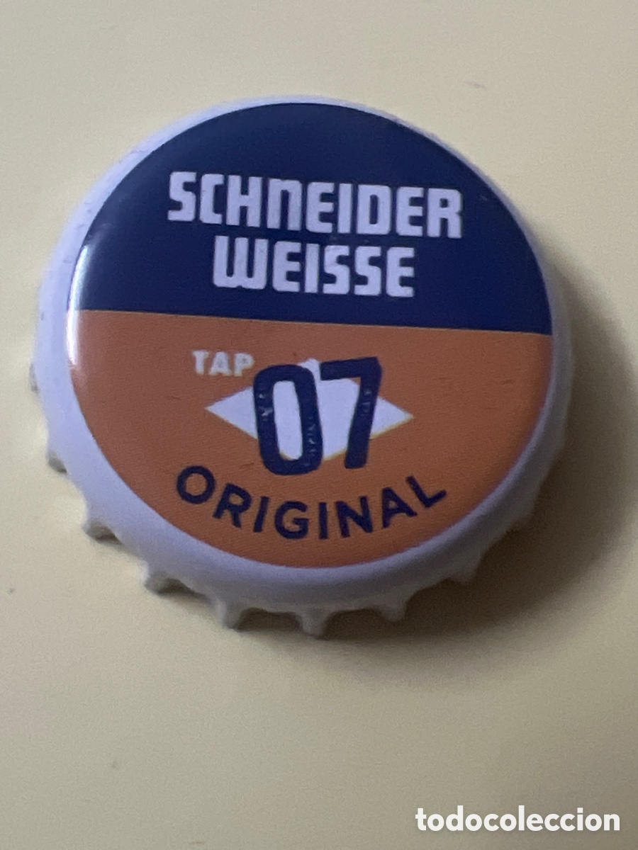 Coleccionismo de cervezas: T4/X118/M2. CHAPA CERVEZA - Schneider Weisse Tap 07 Original - ALEMANIA
