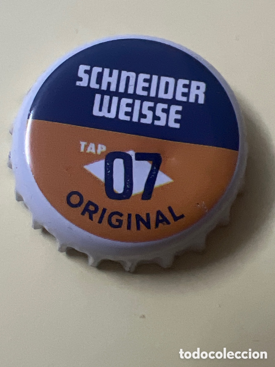 Coleccionismo de cervezas: T4/X118/M3. CHAPA CERVEZA - Schneider Weisse Tap 07 Original - ALEMANIA