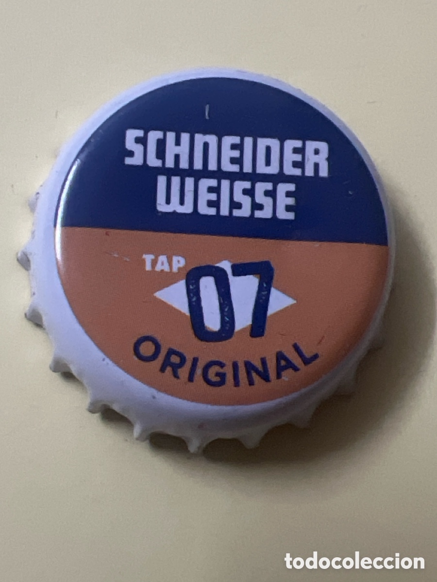 Coleccionismo de cervezas: T4/X118/M4. CHAPA CERVEZA - Schneider Weisse Tap 07 Original - ALEMANIA