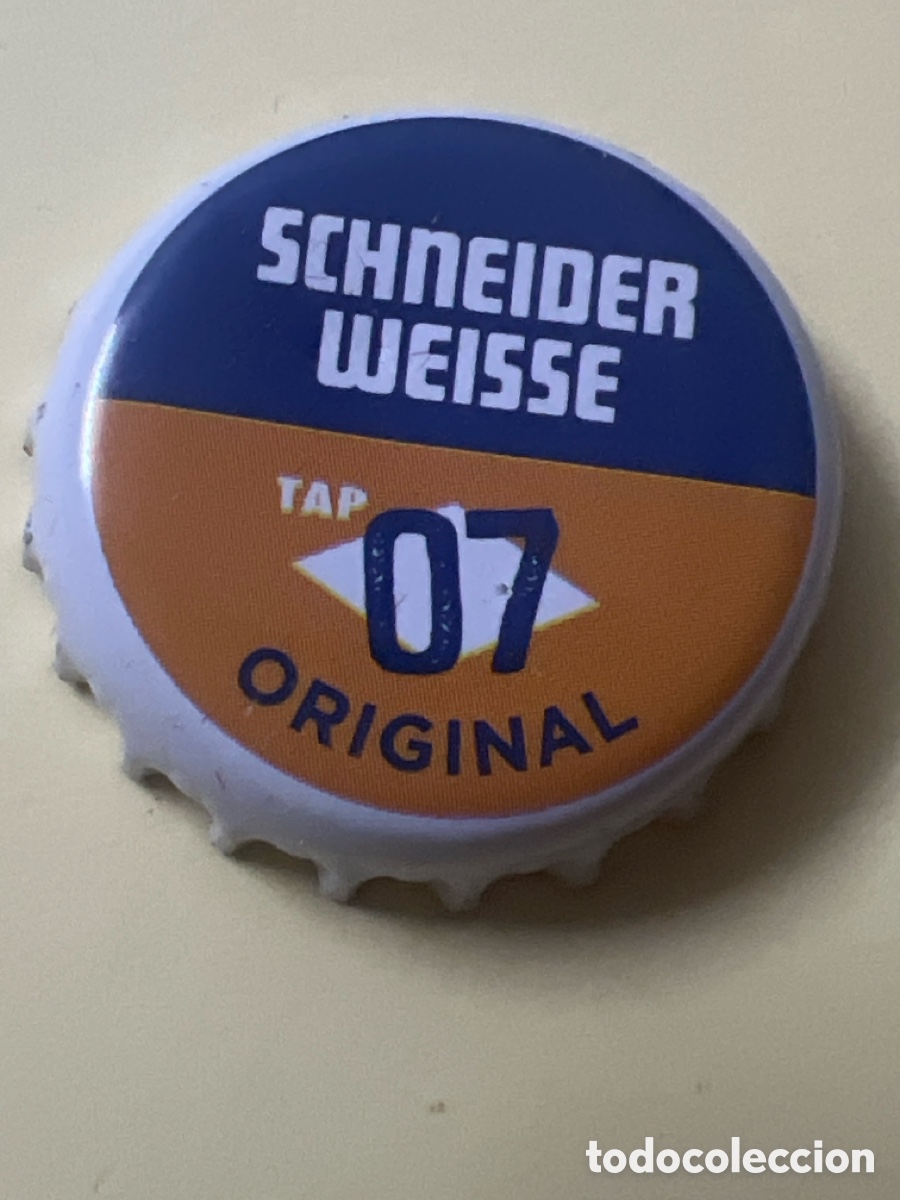 Coleccionismo de cervezas: T4/X118/M5. CHAPA CERVEZA - Schneider Weisse Tap 07 Original - ALEMANIA