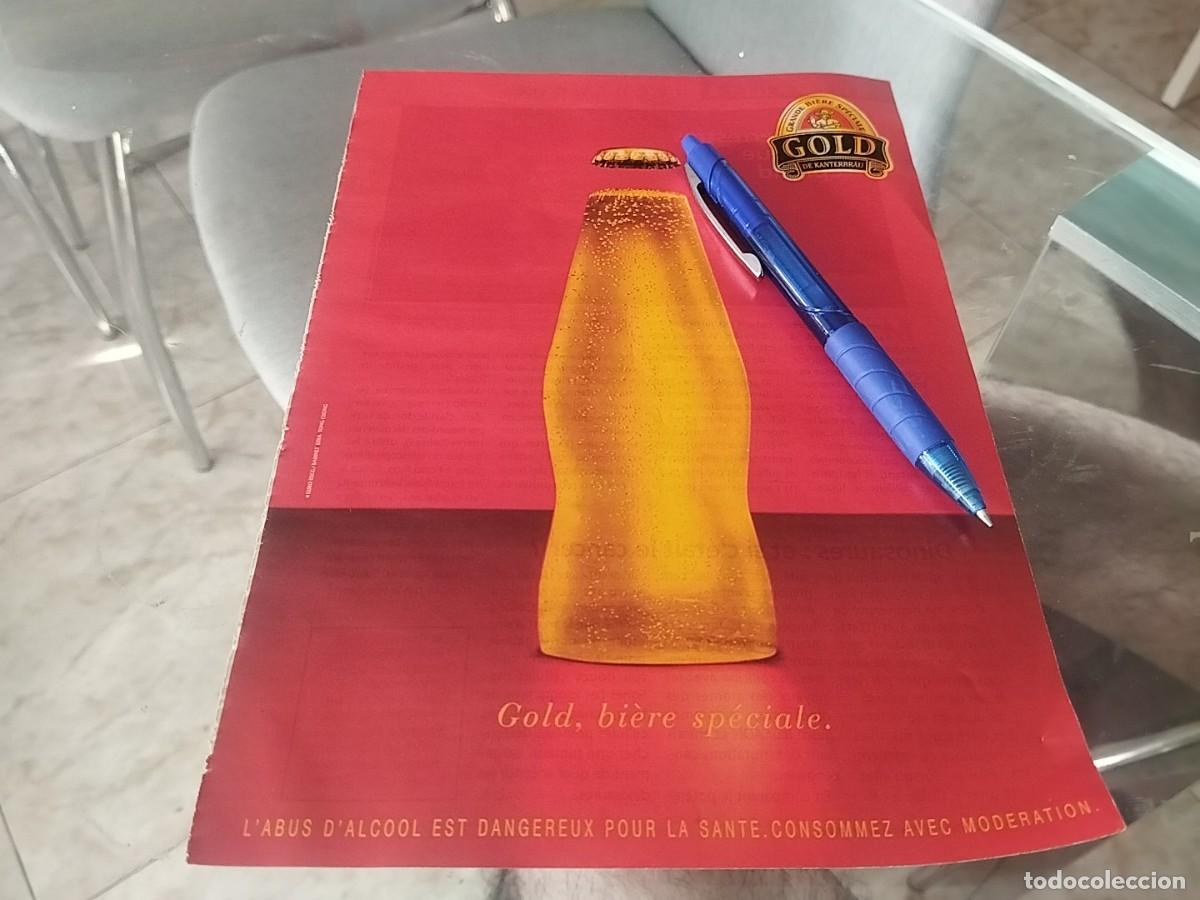 Collectable Beer: CERVEZA GOLD KANTERBRAU BIERE ANUNCIO PUBLICIDAD REVISTA EN PORTUGU&Eacute;S 1996
