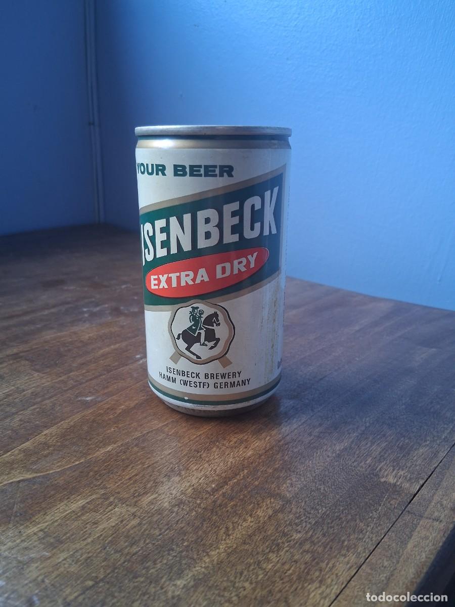 Coleccionismo de cervezas: Lata de cerveza ISENBECK LAGER LABER BEER BIER BIERE BIRRA